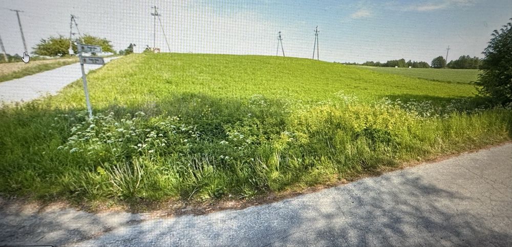 Działka rolno budowlana Pruska Mała 40 arów