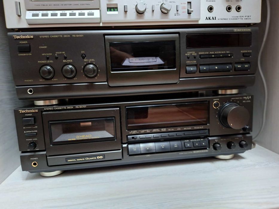 Magnetofony Technics RS-BX501 i Technics RS-BX707