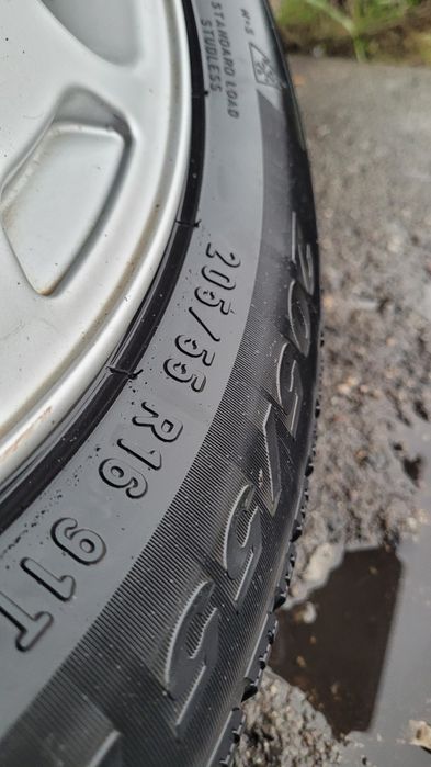 Sprzedam Alufelgi 5x112 z oponami zimowymi r16