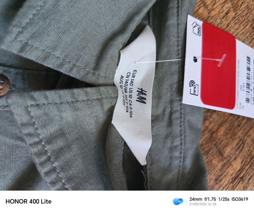 H&m Nowa koszula r. 140