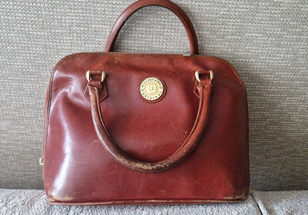 Torebka ze skóry naturalnej