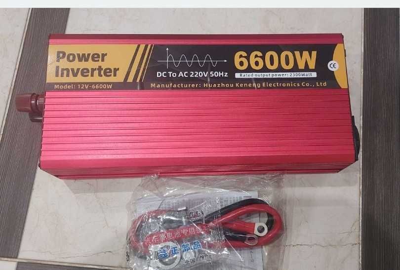 Инвертор 12V-220V 6600W