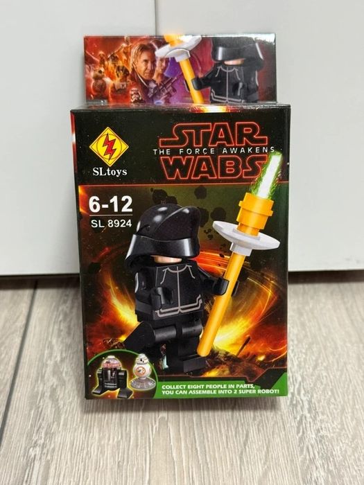 Mini figurka klocki First order crew Gwiezdne wojny, przebudzenie mocy