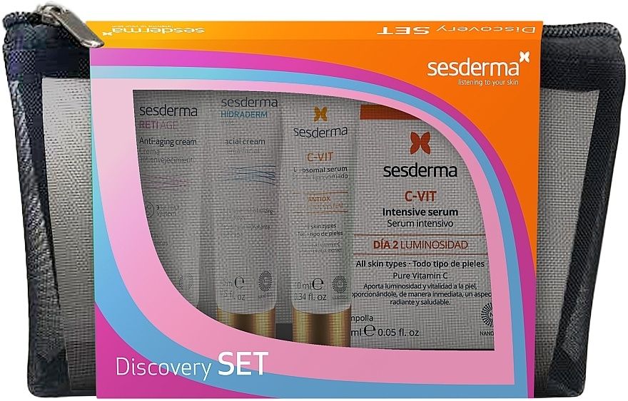 sesderma - Discovery Set - Набір бестселерів - Mini - 10ml+10ml+15ml