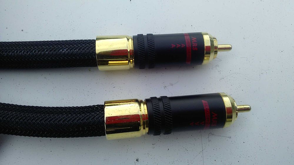 MRS Audiophile cabel - 2 kable audiofilskie wysokiej jakości