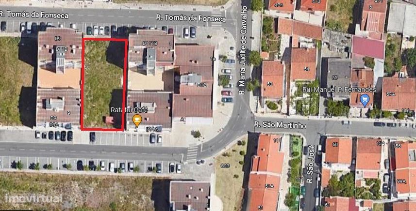 Terreno para construção de 15 fogos em Mina de Água, Amadora