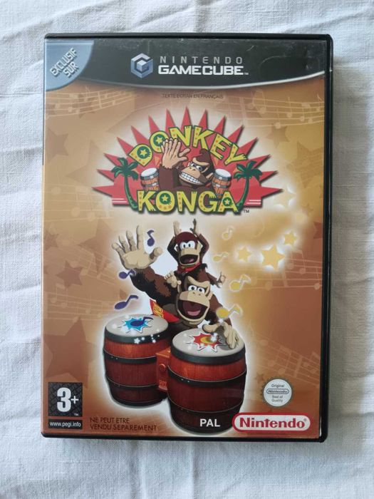 Donkey Konga [Nintendo Gamecube, 2004] Complete | FR | Authentic