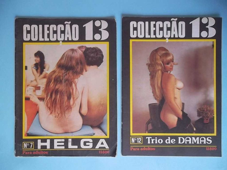 Colecção 13 - Portugal Press - BD erótica para adultos (anos 70)