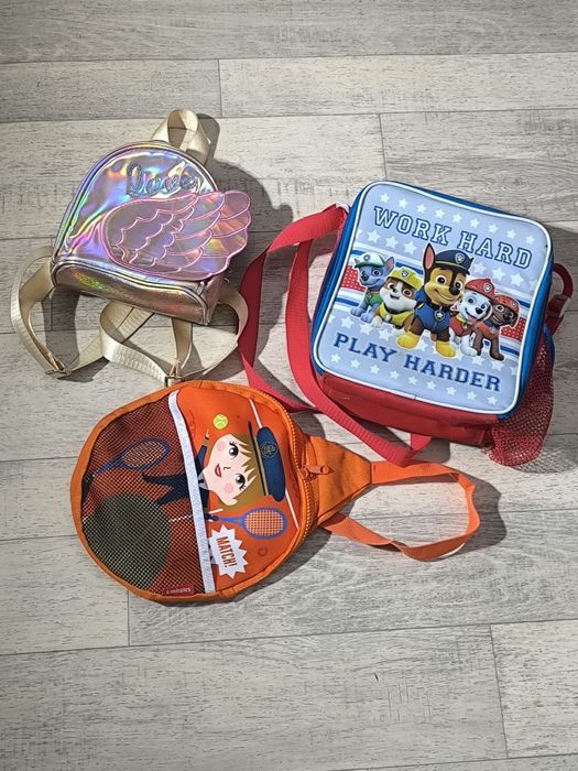 Рюкзак детский слинг через плечо, щенячий патруль, рюкзак кролик