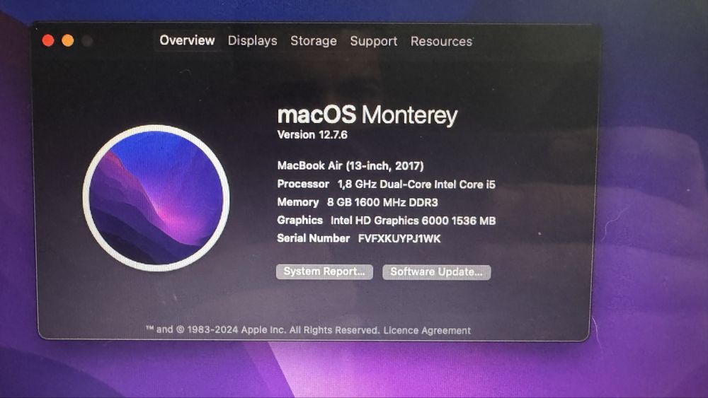 Apple Macbook Air “13