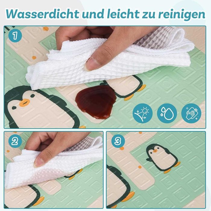 Składana mata podłogowa dla niemowląt