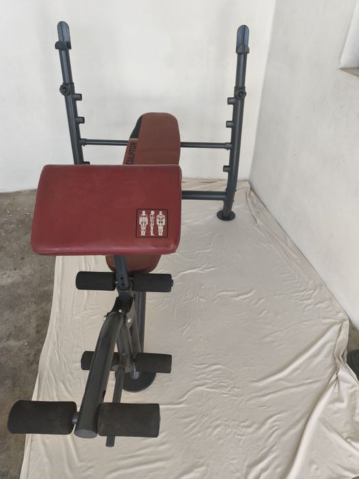 Banco musculação regulável