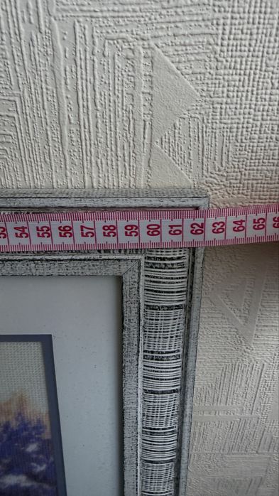 Вишита картина «Зимова казка» у рамі / handmade