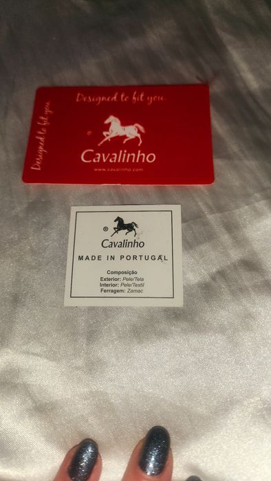 Carteira marca cavalinho em pele nova