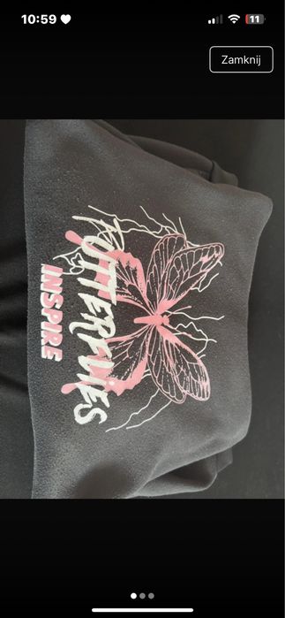 Bluza z motylemm
