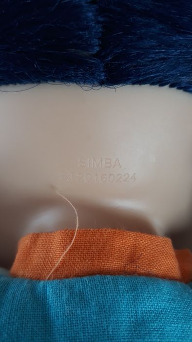 Simba Wissper lalka szmaciana 38cm.