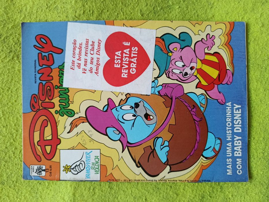 4 revistas BD - Cine Disney, Seleção Disney e + 2