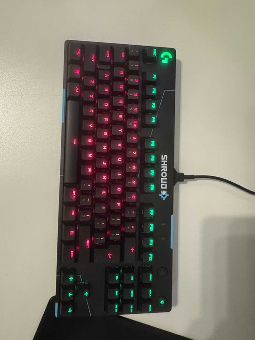 Klawiatura mechaniczna LOGITECH G PRO X Shroud,hot swap,red switch