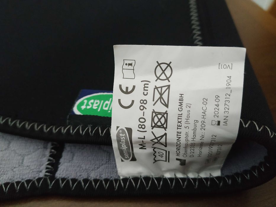 Cintas de apoio lombar e ligadura