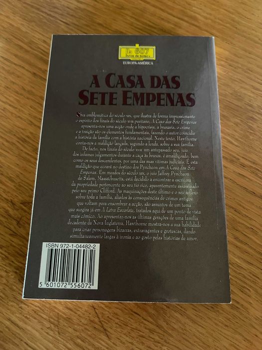 A CASA DAS SETE EMPENAS    Nathaniel Hawthorne