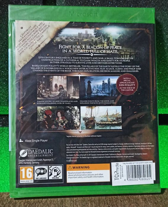 Ken Follet's Pillars of the Earth Xbox One S / Series X - przygodowa