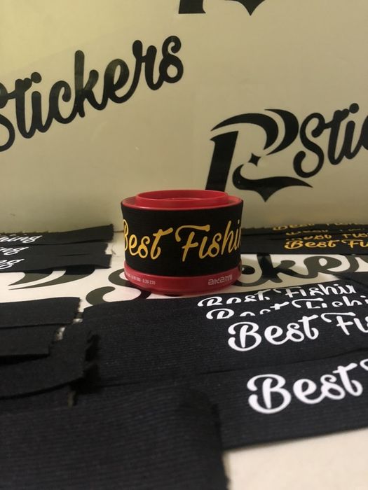 Fitas elásticas proteção carretos de pesca personalizadas