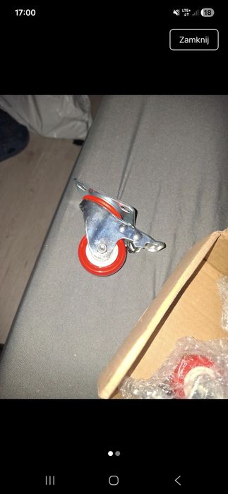 Kołka do mebli i wózka itp nowe 4 szt