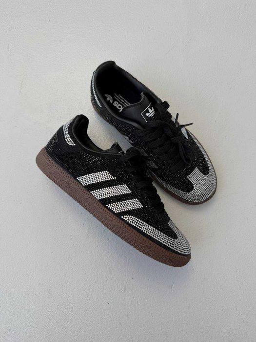 !BIG SALE! Adidas Samba Black Swarovski | 36 37 38 39 40 41