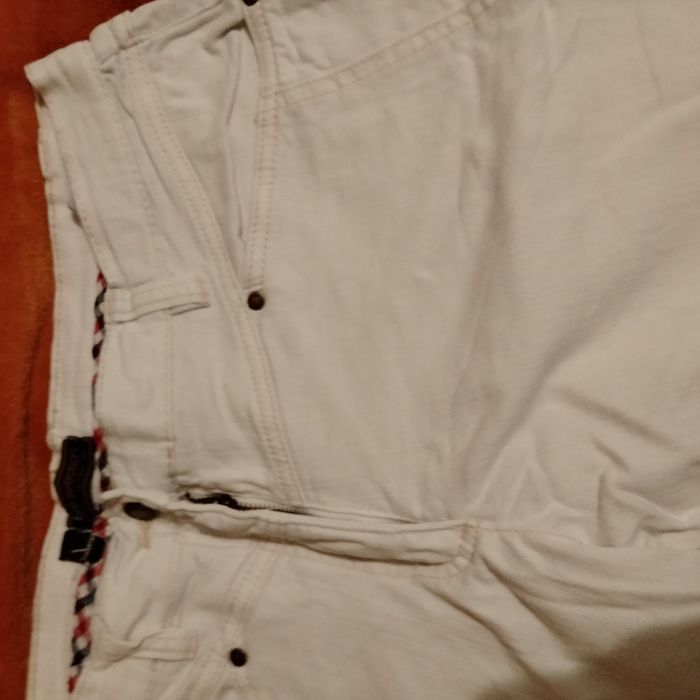 spodnie białe jeans nowe