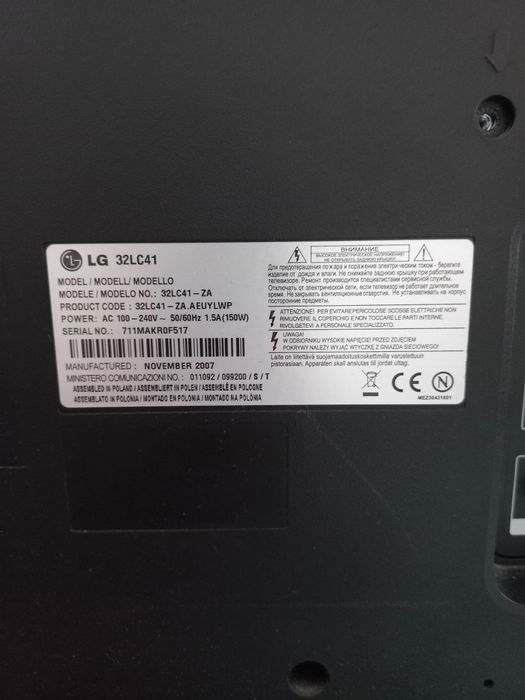 NOVO PREÇO Vendo LCD marca LG 32' 82cm