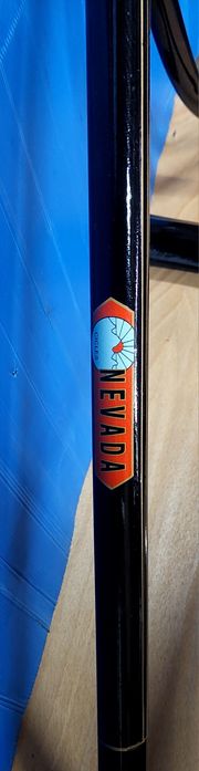 Quadro bicicleta pasteleira NEVADA restaurado pintura original