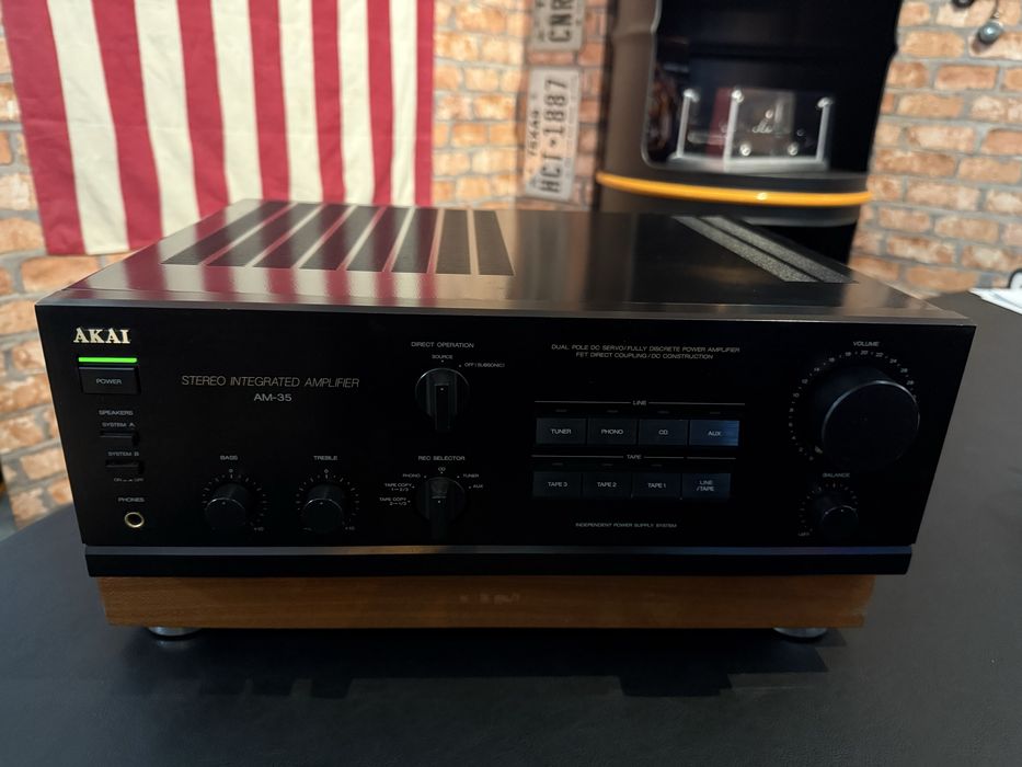 Retrospekcja Akai AM-35 Made in Japan okazja
