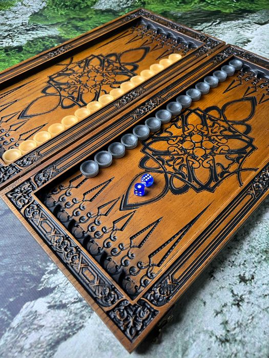 нарди нарды з дерева, game over