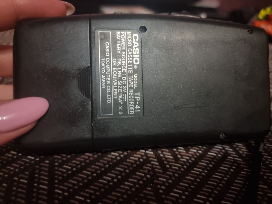 Диктофон Casio TP-41
