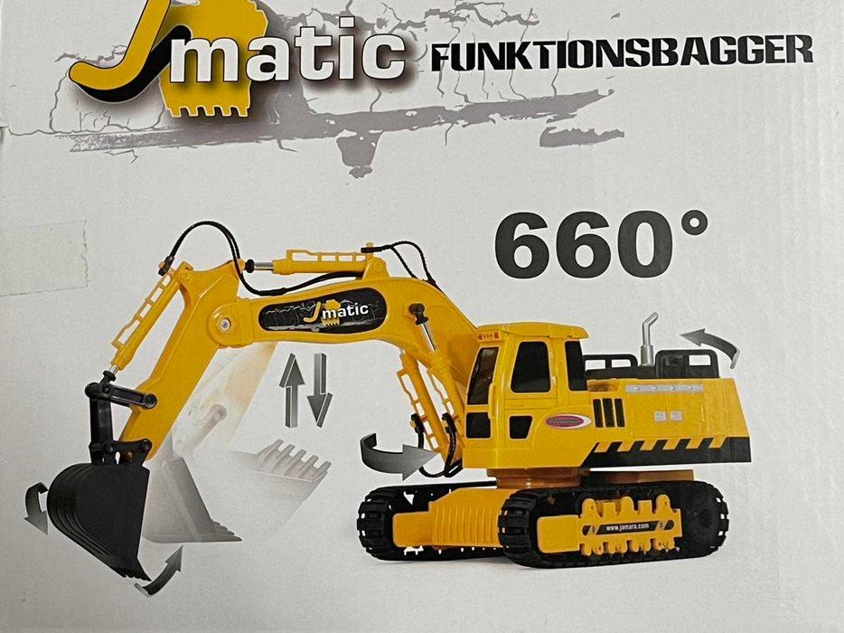 Koparka sterowana pilotem, zabawka dla najmłodszych