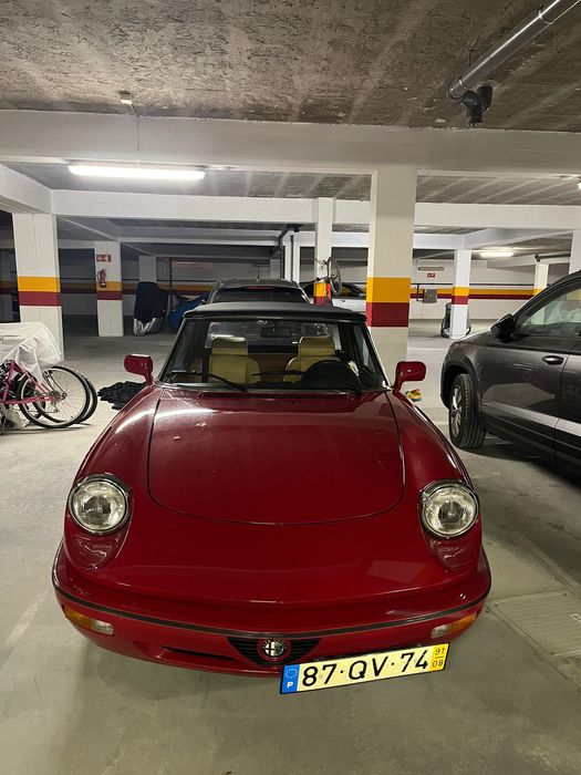 Alfa Romeo Spider 2.0 – 1991 – Apenas 31.000 km – Clássico de Coleção