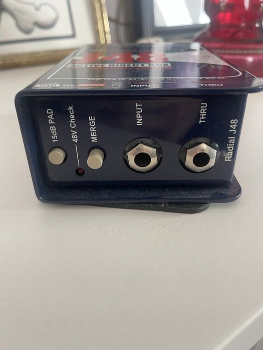 Radial J48 Phantom Powered Active DI Box