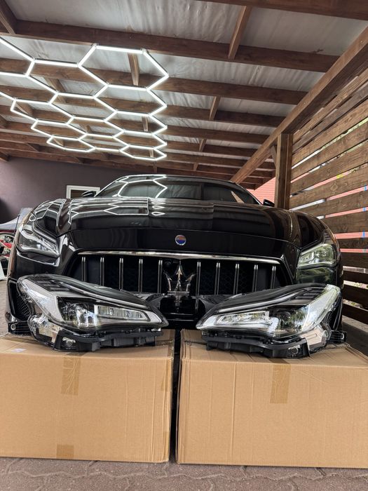 Lampa lampy przód przednie komplet Maserati Quattroporte Lift full led