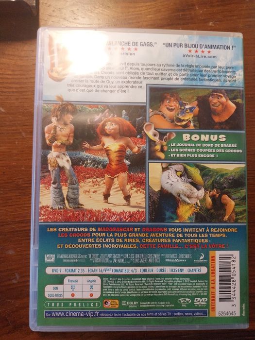 Os croodssss DVD