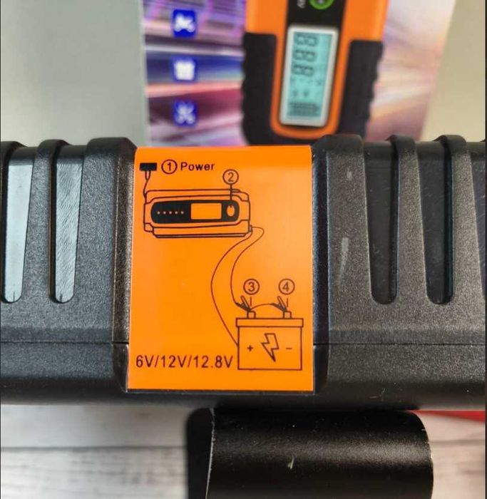 Автоматическое зарядное устройство 12V 6A для акб востановление