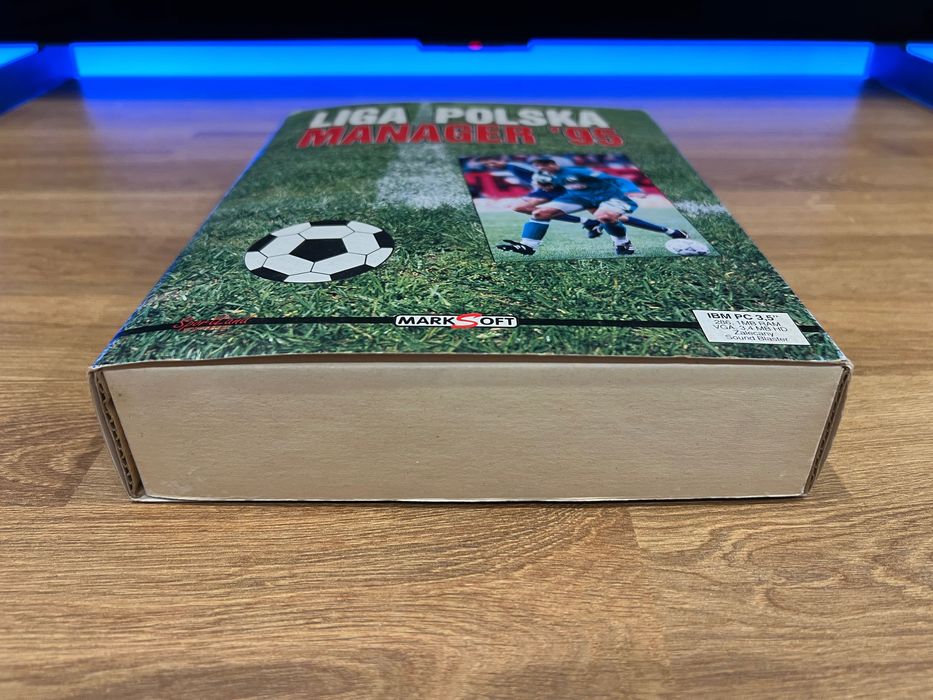 Liga Polska Manager 95 (PC PL 1995) BIG BOX polskie premierowe wydanie