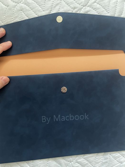 Кожаный чехол чохол накладка на макбук macbook