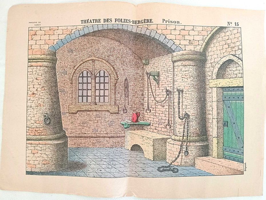 10 Magnificas Litografias Francesas Mediavais Antigas 1800's sec xIx