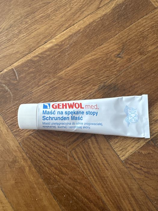 Maść Gehwol na spękane stopy
