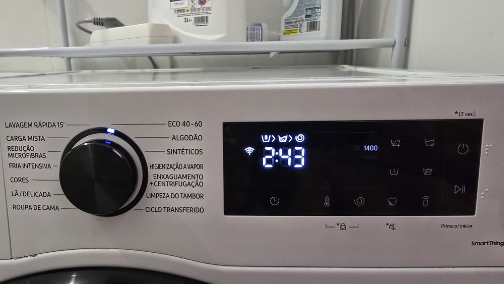 Máquina Lavar Roupa Samsung 9kg Classe A + Garantia até Setembro 2027