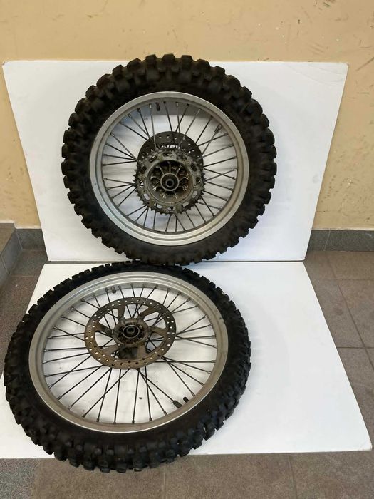 Koła enduro cross 21/18 Honda XLR XR komplet tarcza zębatka