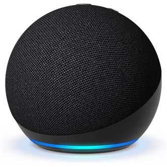 Assistente Virtual Amazon Echo Dot 5 (Branco e Preto)
