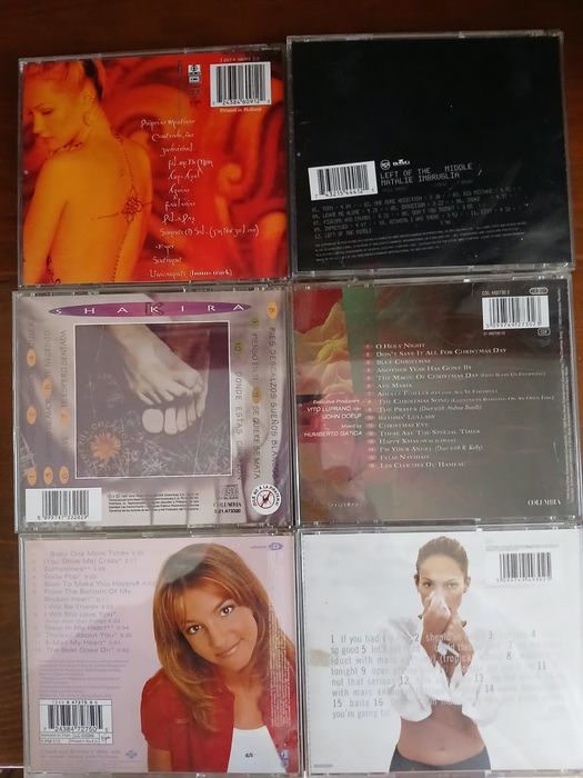 Vários CDs de música originais