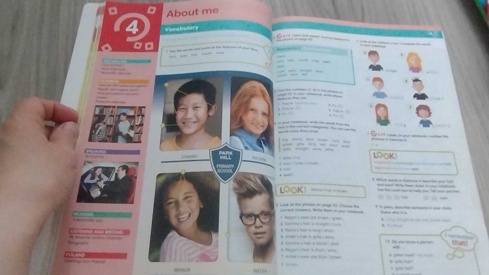 English class podręcznik a1 dla klasy czwartej