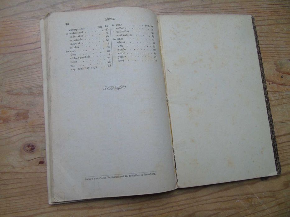 Shakespeare wyd, Danzig - Gdańsk 1877 rok